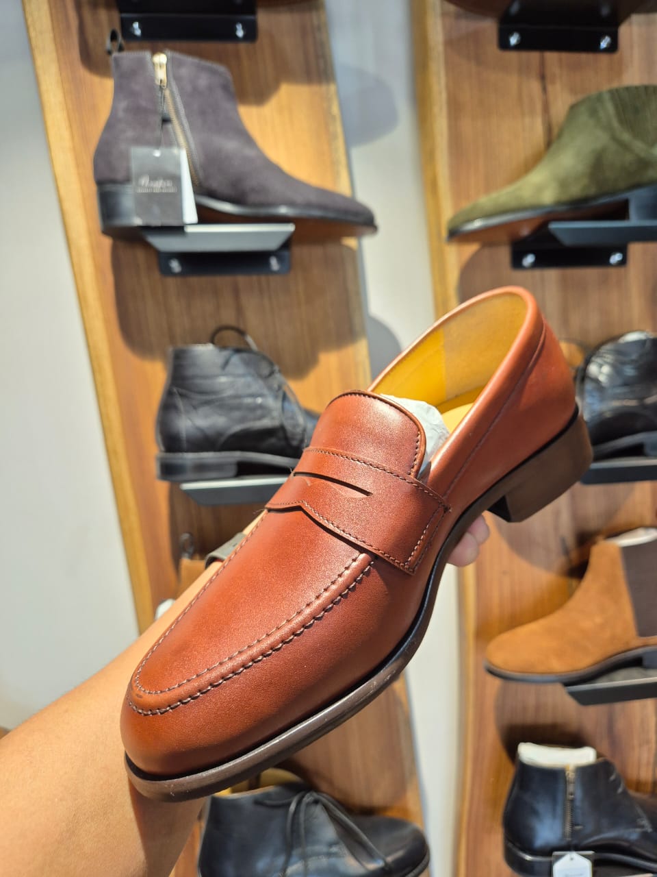 Full-Grain Leather Penny Loafer — The Classic