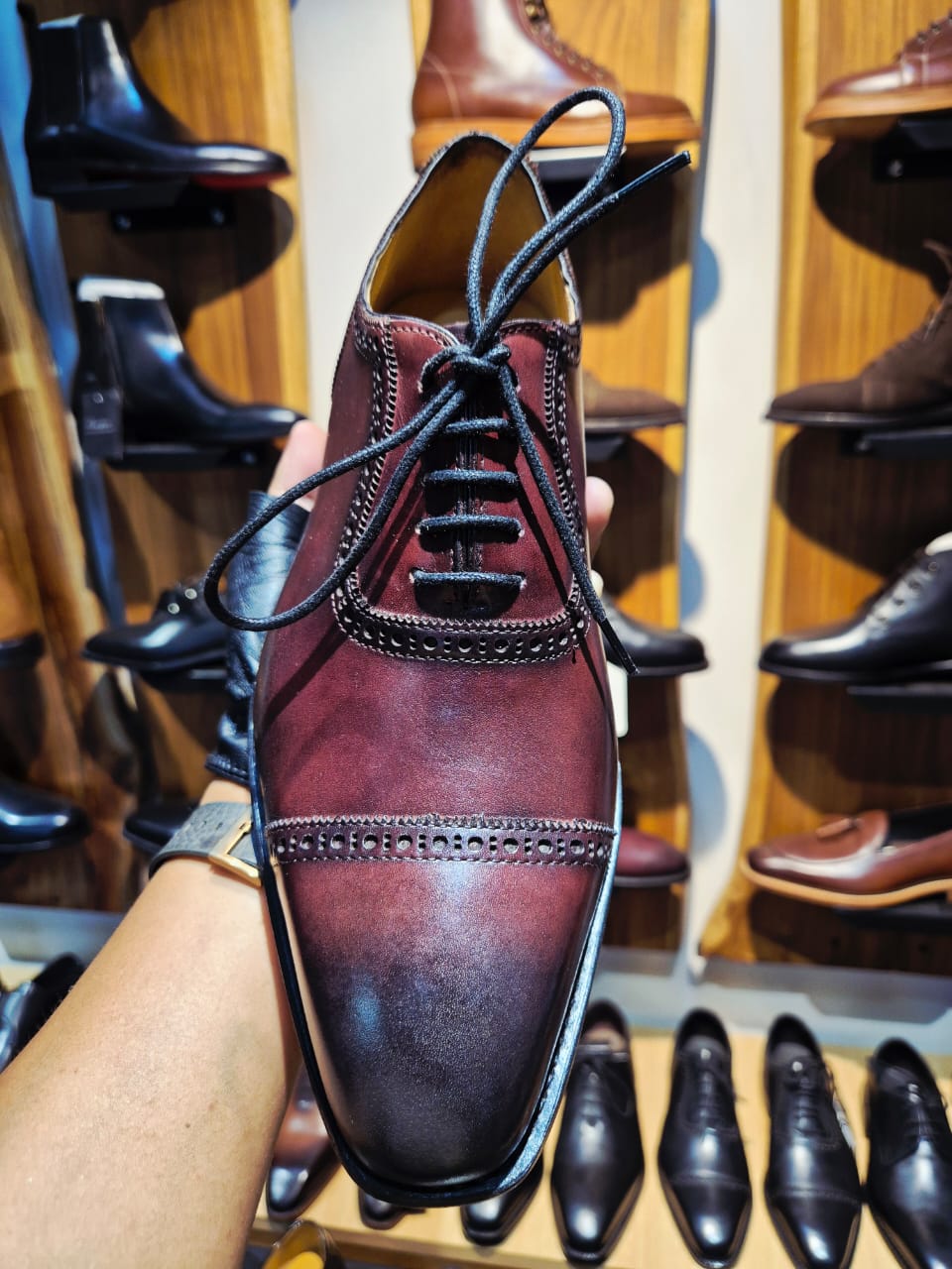 Limited-Edition Cap Toe Oxford