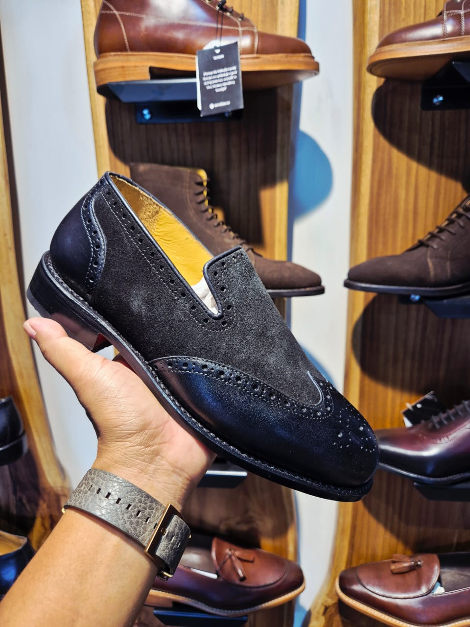 Goodyear Welted Wingtip Slip-On — The Sartorial Hybrid