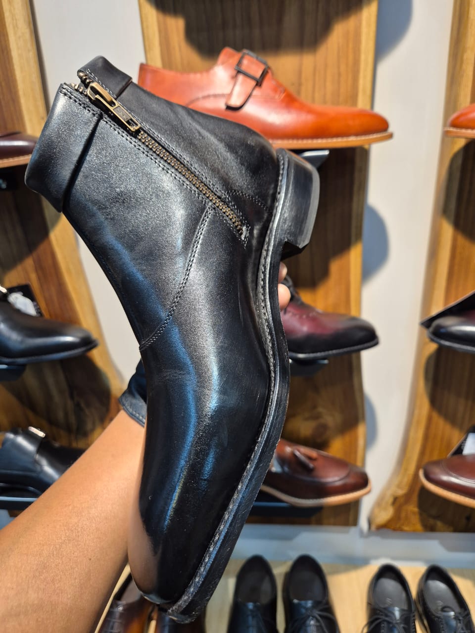 Limited-Edition SOVRANO Goodyear Welted Folded-Cuff Zipper Chelsea Boot