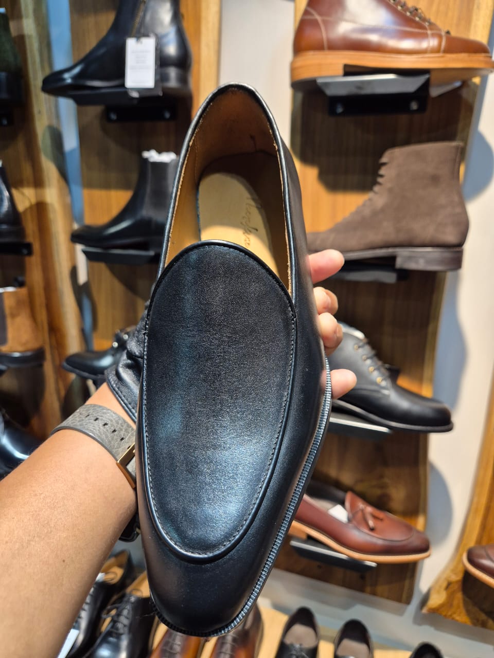 Leather Slip-On Loafer
