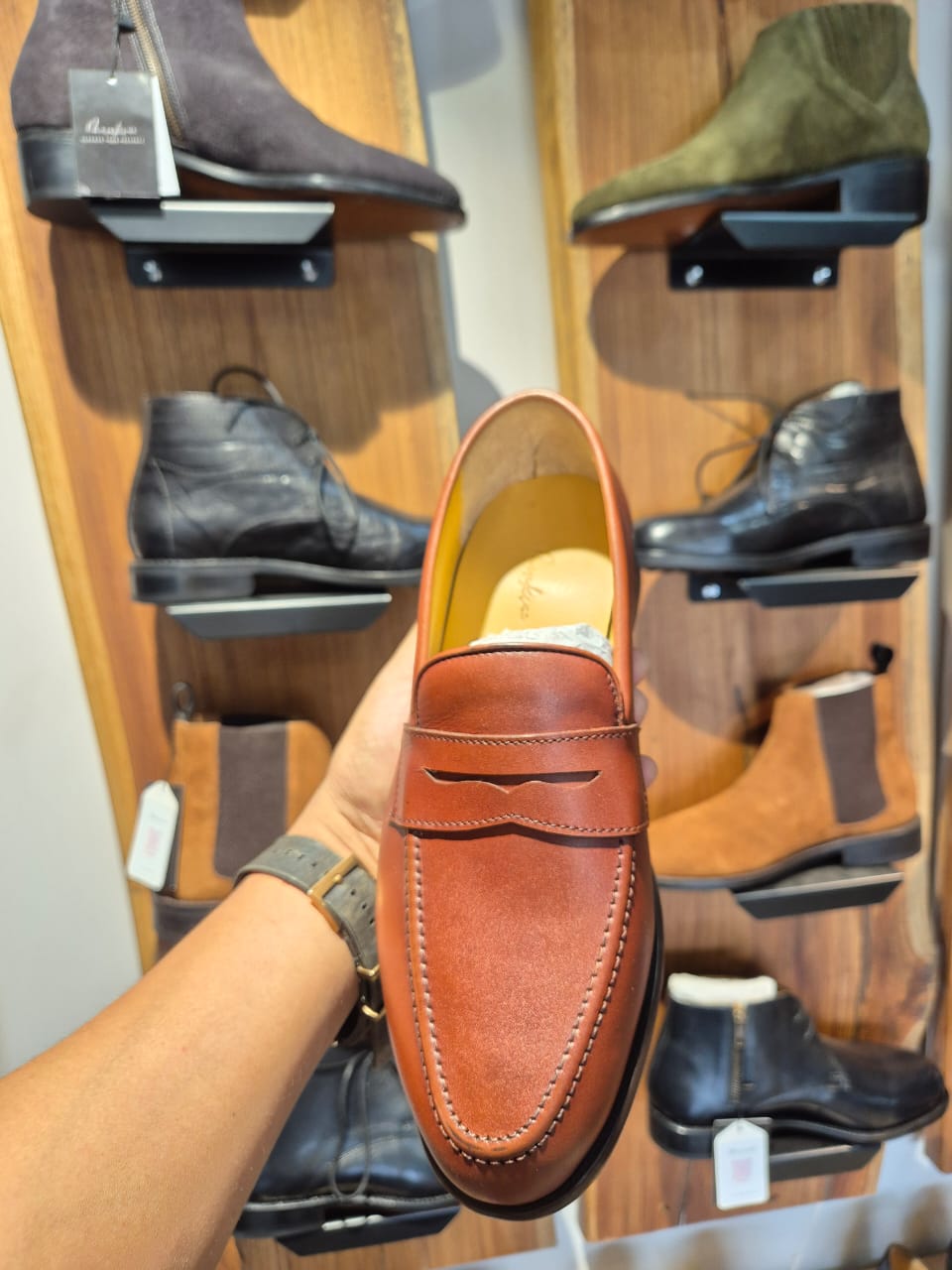 Full-Grain Leather Penny Loafer — The Classic