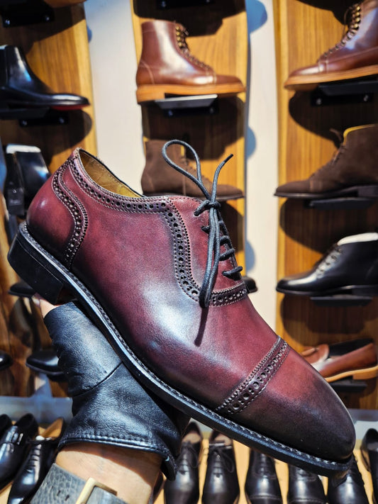 Limited-Edition Cap Toe Oxford - MERAKINO