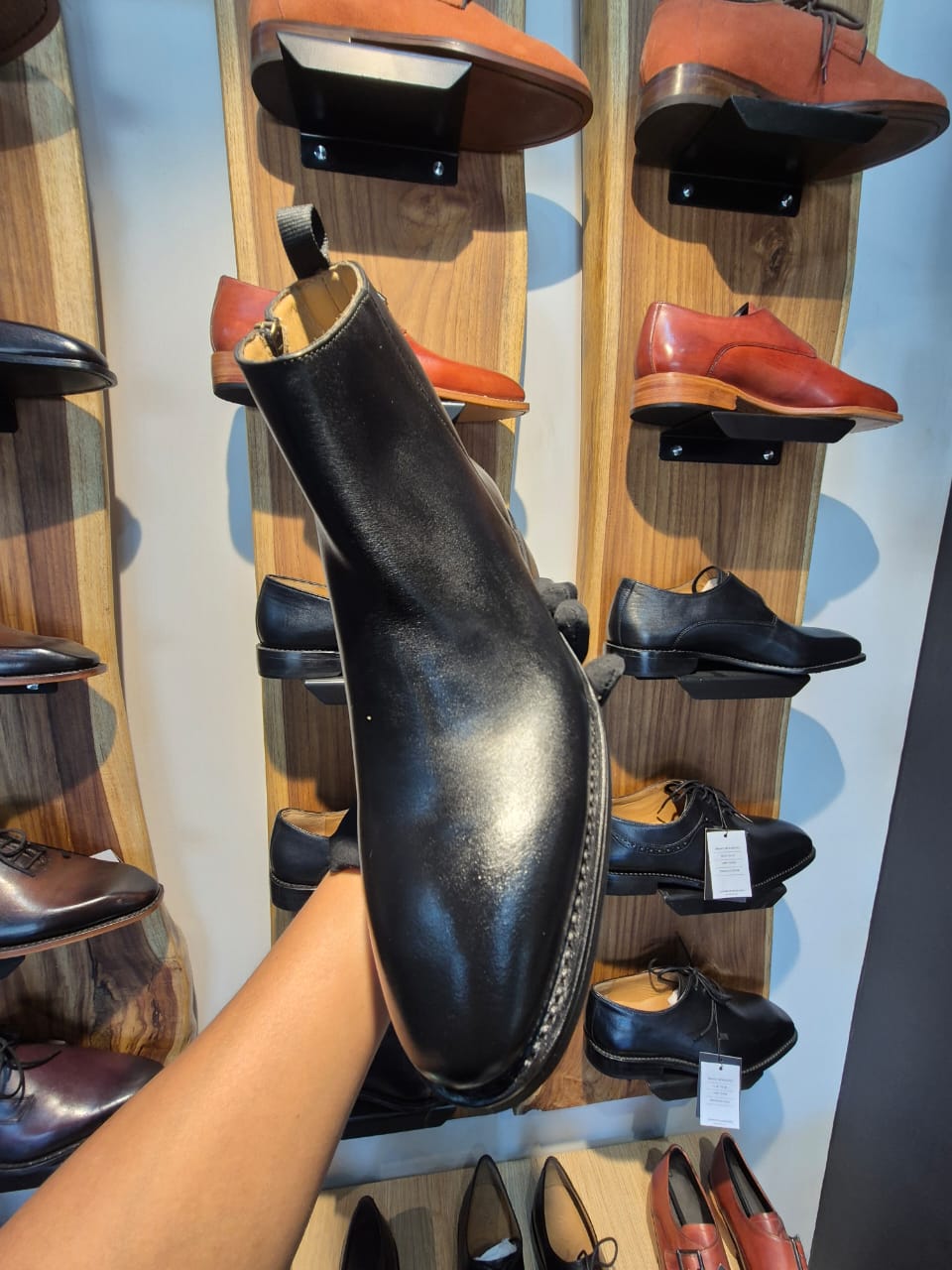 Nightfall Chelsea Zipper Boots Effortless Entry. Enduring Authority. - MERAKINO