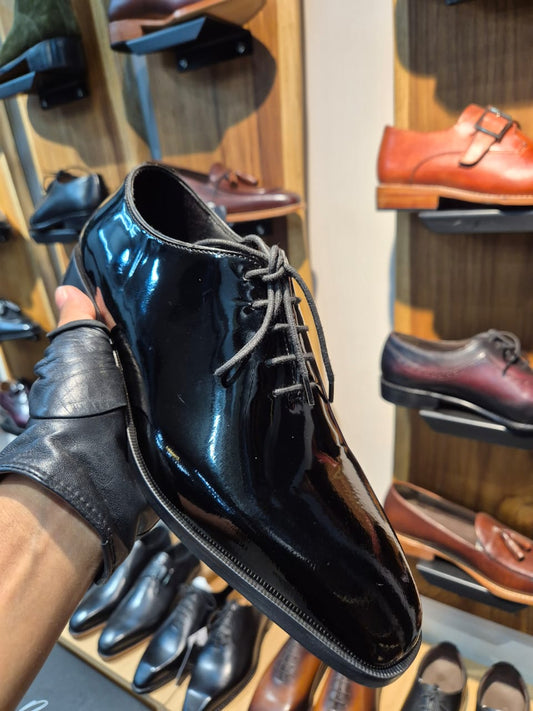 NOCTYX — Patent Gloss Wholecut Oxfords - MERAKINO