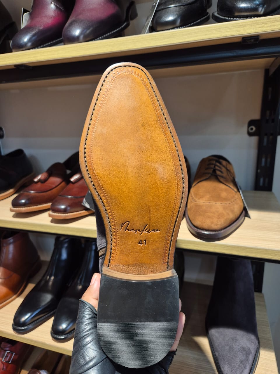 VENTURA Italian Suede Chelsea Zipper Boots – Handcrafted Goodyear Welted Luxury - MERAKINO